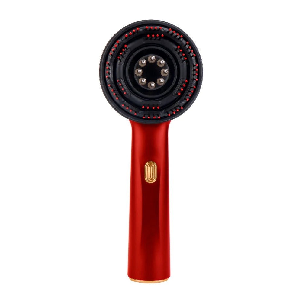 Electric Red Light Scalp Massage Comb Hair Growth Brush