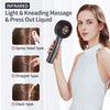 Electric Red Light Scalp Massage Comb Hair Growth Brush - RESTORALUX
