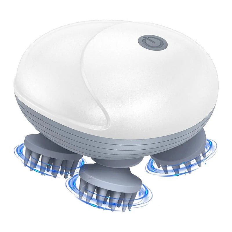 Electric Scalp and Body Massager Kneading Vibrating Relaxation Device