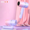 Folding Travel Hair Dryer with Hot Air Anion Care - RESTORALUX