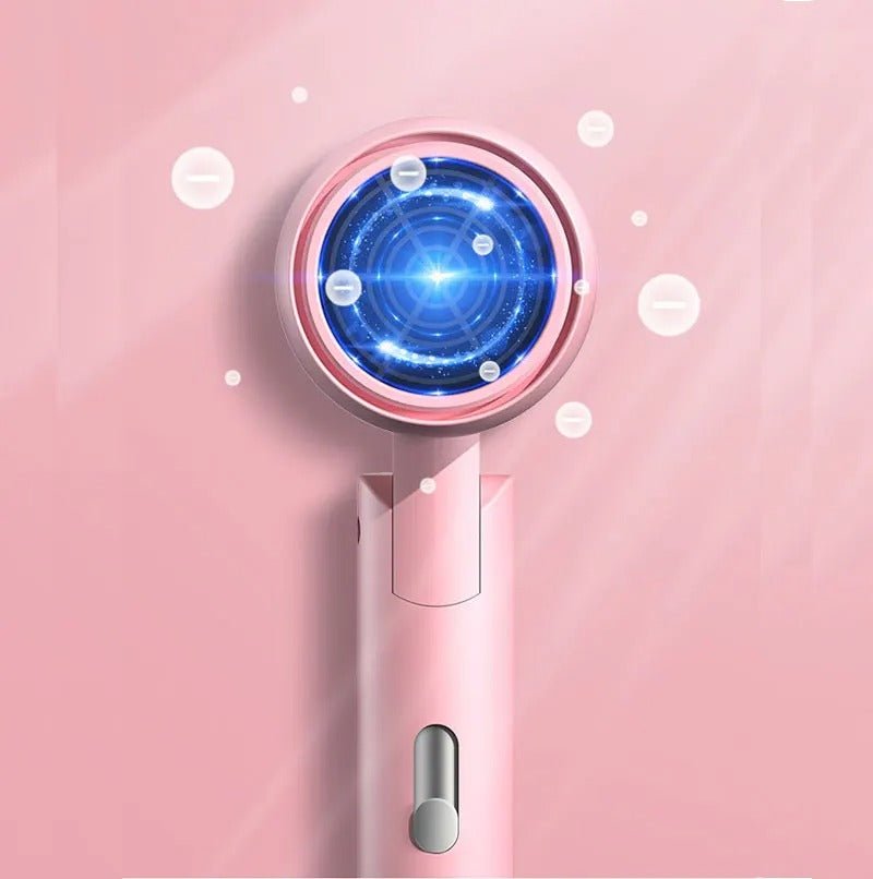 Folding Travel Hair Dryer with Hot Air Anion Care - RESTORALUX