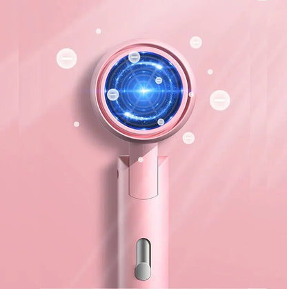 Folding Travel Hair Dryer with Hot Air Anion Care - RESTORALUX
