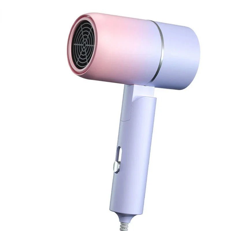 Folding Travel Hair Dryer with Hot Air Anion Care - RESTORALUX