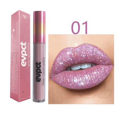 Glamora Diamond Lip Waterproof Glitter Lipstick - RESTORALUX