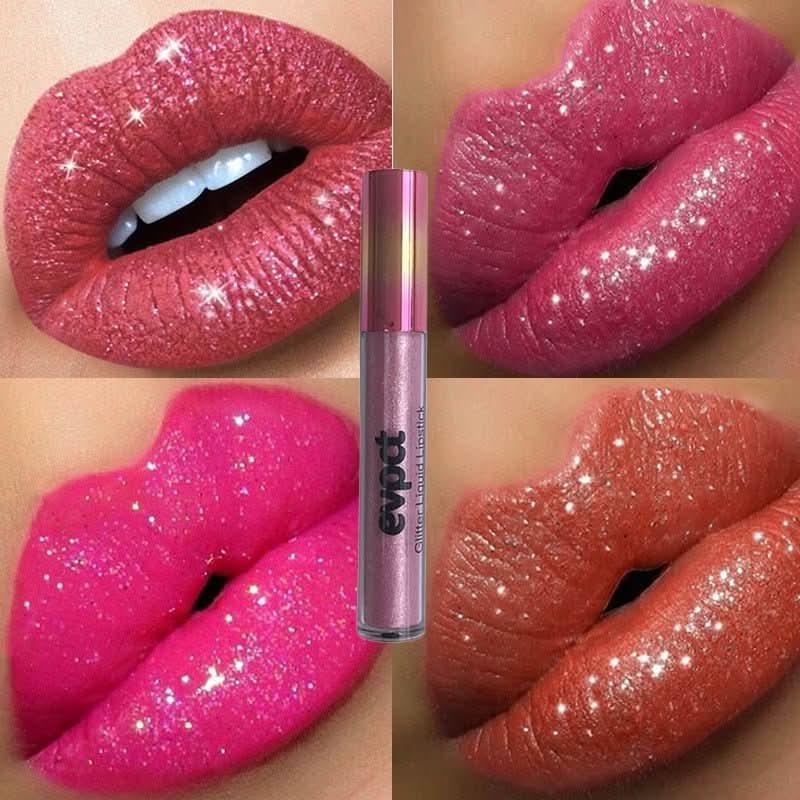 Glamora Diamond Lip Waterproof Glitter Lipstick - RESTORALUX