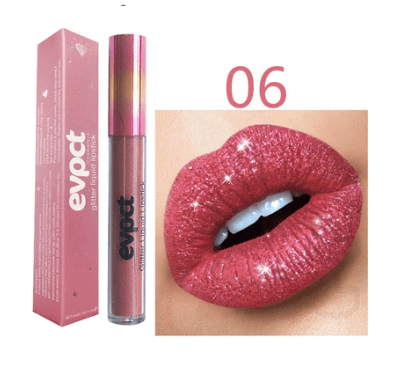 Glamora Diamond Lip Waterproof Glitter Lipstick - RESTORALUX