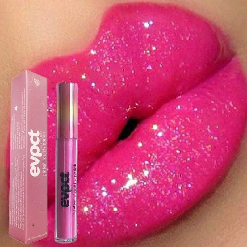 Glamora Diamond Lip Waterproof Glitter Lipstick - RESTORALUX