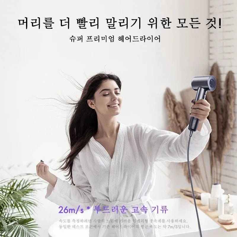 High Speed 1500W Hair Dryer with Negative Ion Care - RESTORALUX