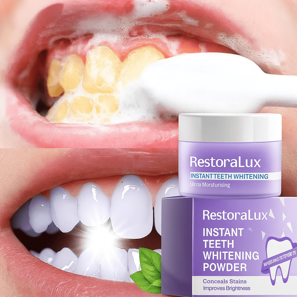 Instant Teeth Whitening Powder - RESTORALUX