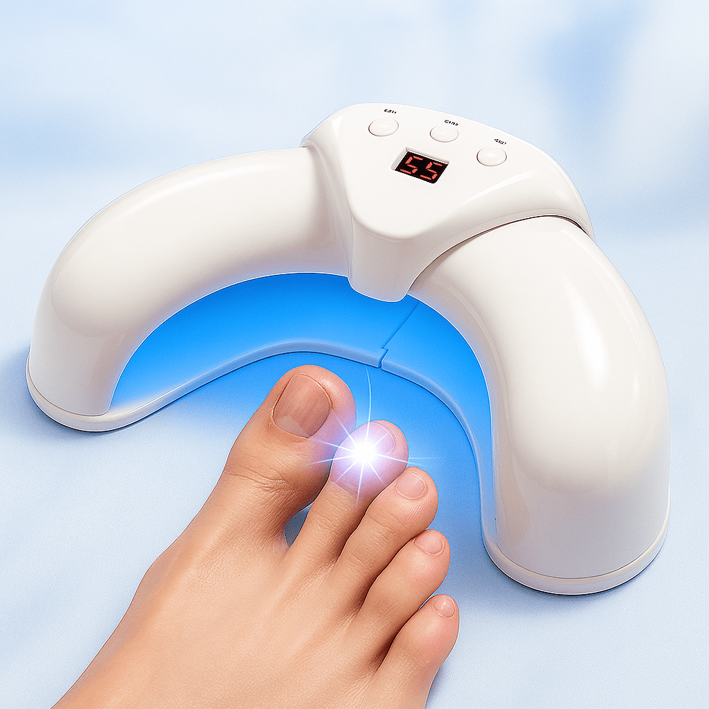 LumiNail Laser Nail Fungus Device – Low - Level Laser Therapy for Fingernail & Toenail Care - RESTORALUX