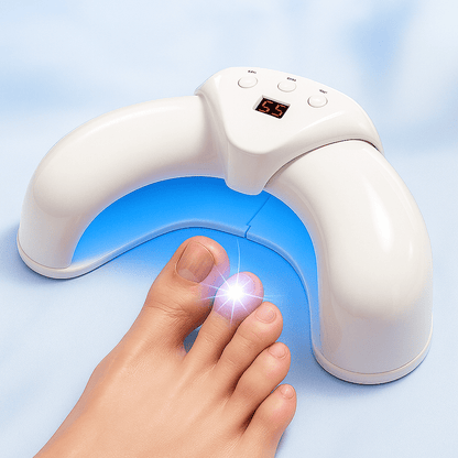 LumiNail Laser Nail Fungus Device – Low - Level Laser Therapy for Fingernail & Toenail Care - RESTORALUX
