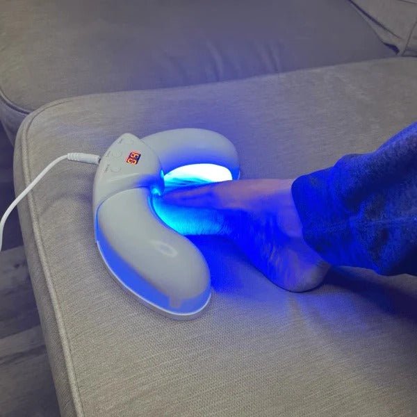 LumiNail Laser Nail Fungus Device – Low - Level Laser Therapy for Fingernail & Toenail Care - RESTORALUX