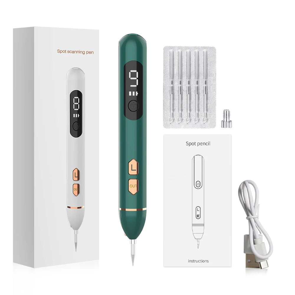 Laser Plasma Skin Tag Remover Pen Mole Freckle Eliminator