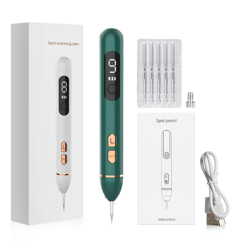 Laser Plasma Skin Tag Remover Pen Mole Freckle Eliminator