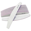 100/180 Grit Half Moon Nail File – Double-Sided Manicure Buffer