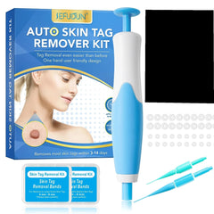 2-in-1 Auto Skin Tag Remover Kit for Moles, Warts & Stains