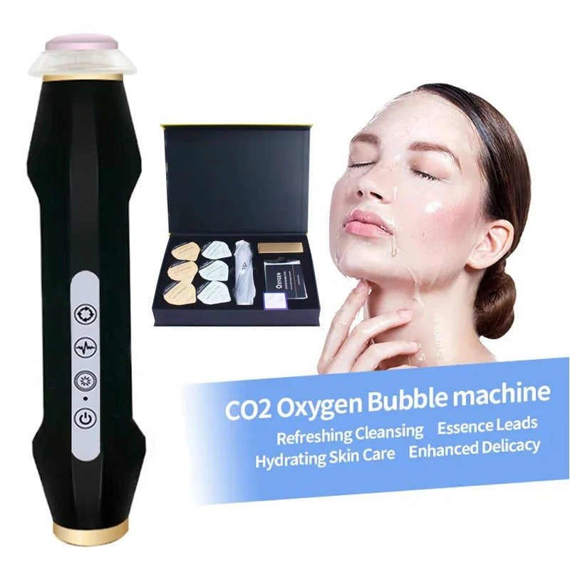 Co2 Bubble Pen Facial Machine – Rechargeable Oxygenation Skin Tightening Device