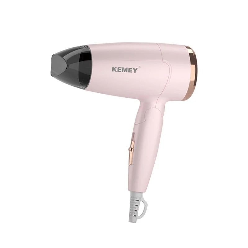 Portable Foldable Hair Dryer Compact Low Noise Travel Blower