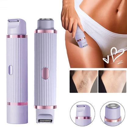 2 in 1 Electric Shaver for Women Body Hair Removal