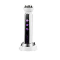 3-in-1 RF Heating EMS Facial Roller Massager – 360° Microcurrent Skin Tightening