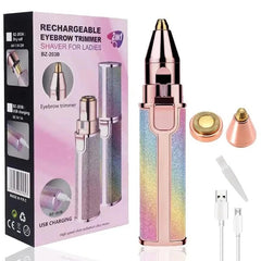 2-in-1 Portable Electric Epilator & Eyebrow Trimmer