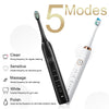 Electric Sonic Toothbrush with 8 Heads for Teeth Whitening