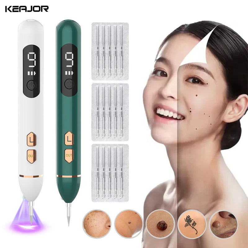 Laser Plasma Skin Tag Remover Pen Mole Freckle Eliminator