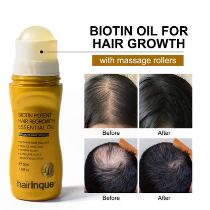 Biotin Hair Growth Serum for Fast Regrowth and Thicker Hair