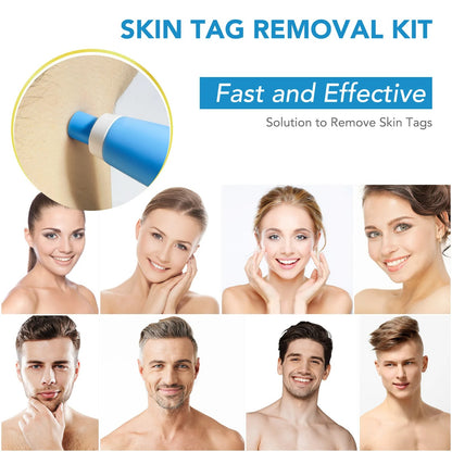 2-in-1 Auto Skin Tag Remover Kit for Moles, Warts & Stains