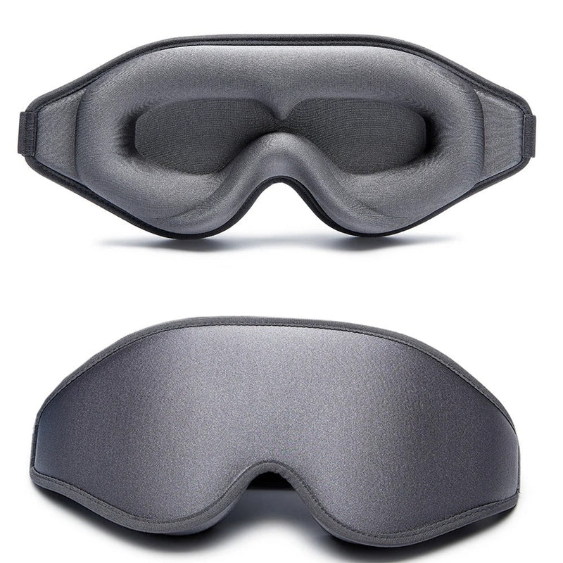 3D Sleep Mask with Soft Memory Foam – Light-Blocking Eye Mask for Sleeping, Travel & Relaxation