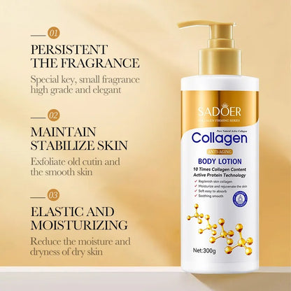 Collagen Milk Bleaching Cream – Face & Body Whitening Moisturizing Lotion