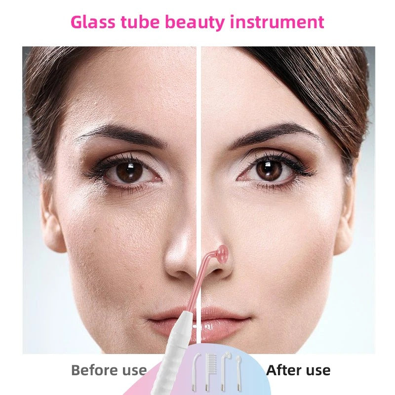 High Frequency Facial Wand with Neon & Argon Electrodes