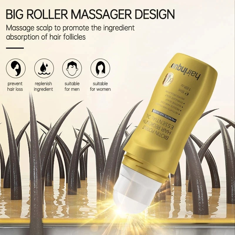 Biotin Hair Growth Serum for Fast Regrowth and Thicker Hair