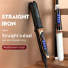 2-in-1 Professional Hair Straightener & Flat Iron