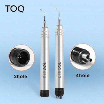 Ultrasonic Dental Air Scaler with 3 Tips – Tooth Calculus Remover & Whitening Cleaning Tool for Dentist or Lab Use