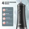 Dental Water Flosser – Rechargeable Oral Irrigator with 4 Modes & Nozzles