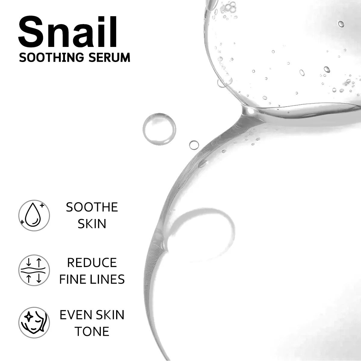 92% Snail Soothing Facial Essence – Hydrating & Multi-Action Face Serum 100ml