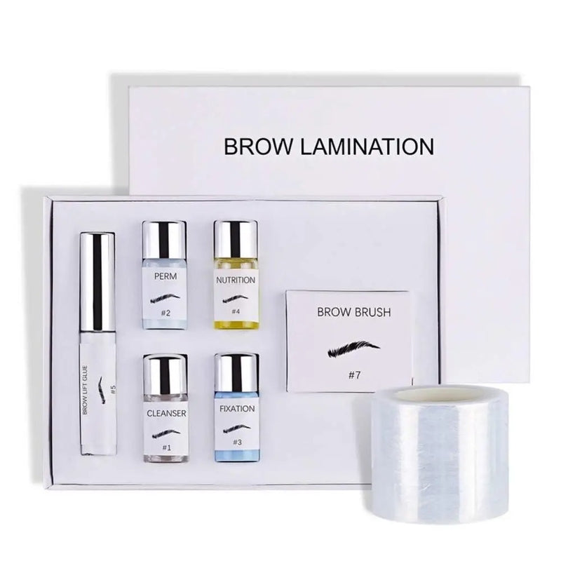 Brow Lamination & Lash Lift Kit – Semi-Permanent Brow Lift and Eyelash Perming Set