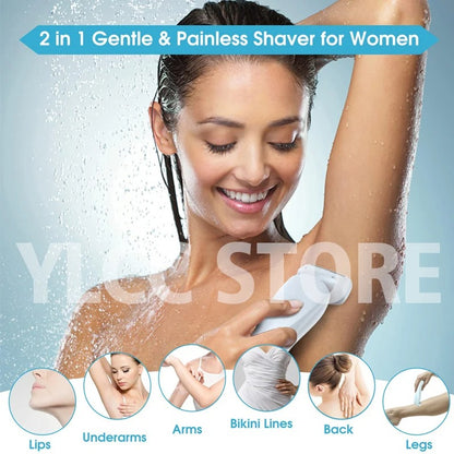 2-in-1 Electric Razor for Women