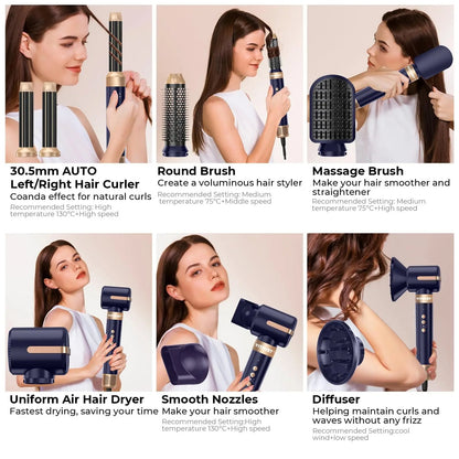 7-in-1 Brushless High Speed Hair Dryer with Diffuser