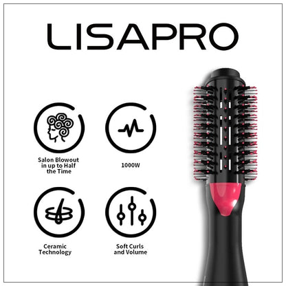 3-in-1 Hot Air Brush Hair Dryer and Volumizer