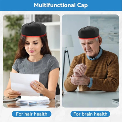 Red Light Infrared Therapy Cap Hair Growth LED Helmet