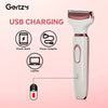 4-in-1 Rechargeable Women’s Electric Razor Wet Dry Trimmer