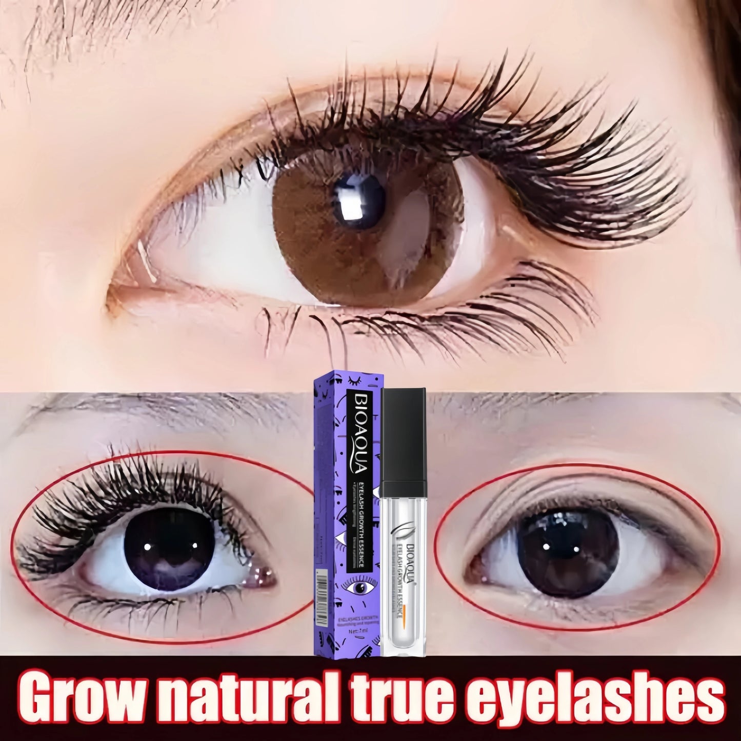 7 Days Eyelash Growth Serum – Fast Eyelash and Eyebrow Enhancer