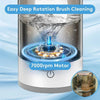 Electric Makeup Brush Cleaner with Rechargeable Automatic Cleaning Stand