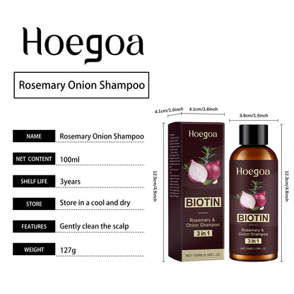 3-in-1 Red Onion & Black Seed Oil Shampoo