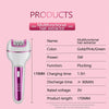 3 in 1 Rechargeable Women Epilator Shaver Bikini Trimmer