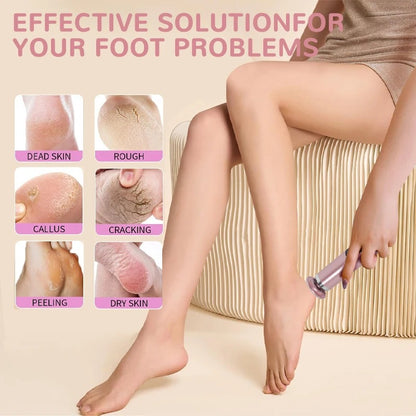 2-in-1 Electric Foot and Hand Care Pedicure Tool