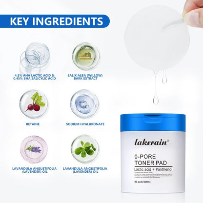 Zero Pore Pad 2.0 – Exfoliating & Pore-Smoothing Korean Facial Toner Pads (70pcs)