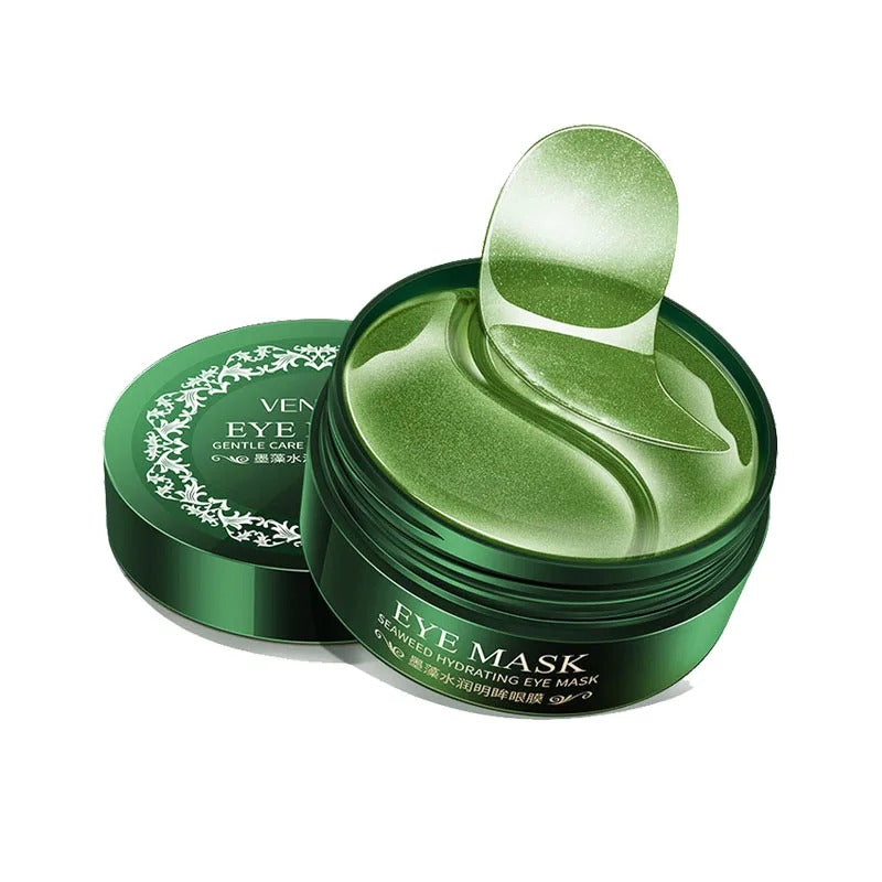 Seaweed Gold Collagen Eye Mask – Anti-Dark Circle & Anti-Aging Eye Gel Patches (60pcs)